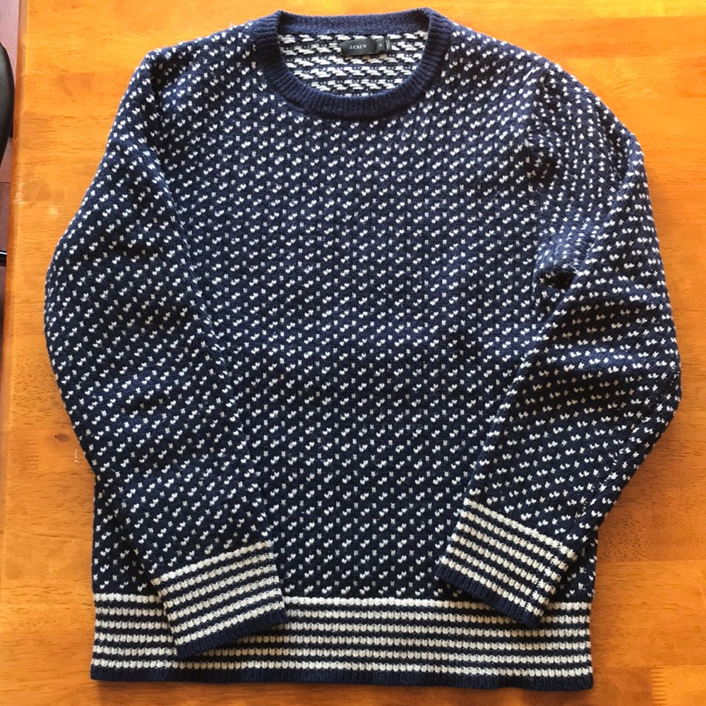 Jcrew sweater. 100% wool